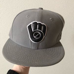 Milwaukee Brewer Flat Bill Hat